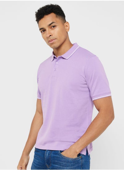 Buy Sports Collar Polo Shirt in UAE