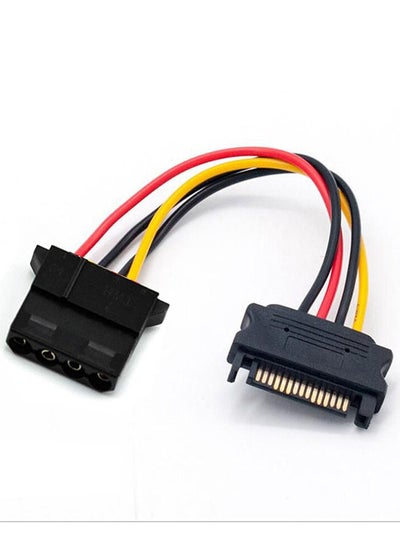 Buy 15pin Male SATA to 4pin ID Cable in Saudi Arabia