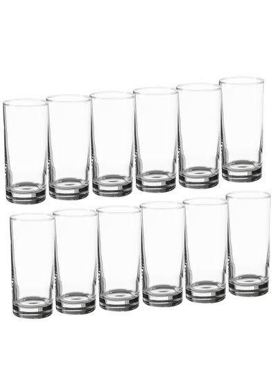 Buy Turkish Glass Water Glasses Set 12 Pieces in Saudi Arabia