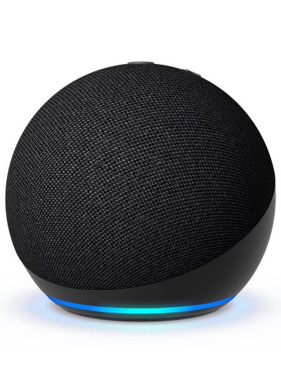 اشتري Dot 5th Gen Smart Speaker with vibrant sound and Alexa | Use your voice to control smart home devices, play music or the Quran, and more speaks English & Arabic في الامارات