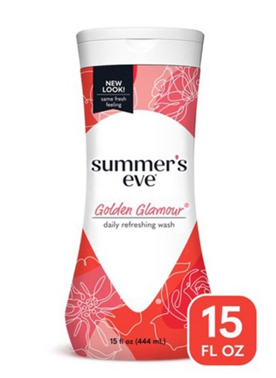 Buy Summer's Eve Cleansing Wash - Golden Glamour - 15 fl oz in Saudi Arabia