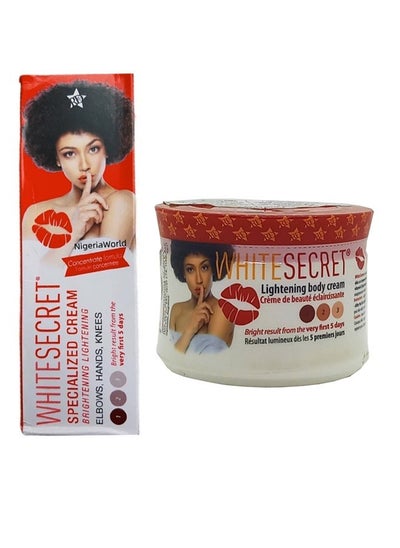 Buy Specialized Cream 70 g and Body Lightening Cream 140 ml in Saudi Arabia