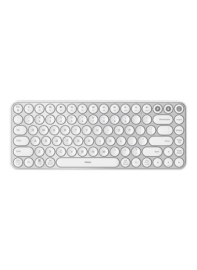 اشتري Mini BT Dual Mode Keyboard White في السعودية