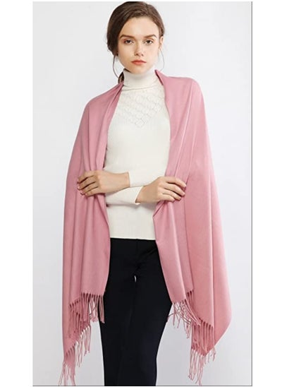 Buy Pashmina Shawls and Wraps for Evening Dresses Scarfs for Women Fall Winter Travel Blanket Scarf Large Warm Scarves in UAE