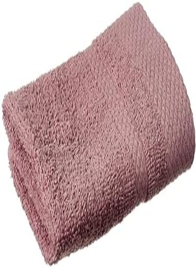 Buy Rosa Home Honeycomb Cotton Face Towel, 33 X 33 cm - Purple in Egypt