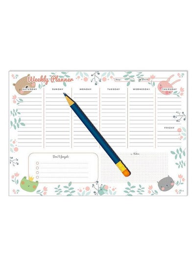 Buy Yassin To Do Weekly Planner - A4 - 52 Sheets - No:1118 in Egypt