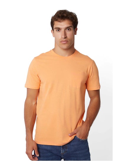 Buy Casual Cotton Regular Fit T-Shirt With Pocket in Egypt