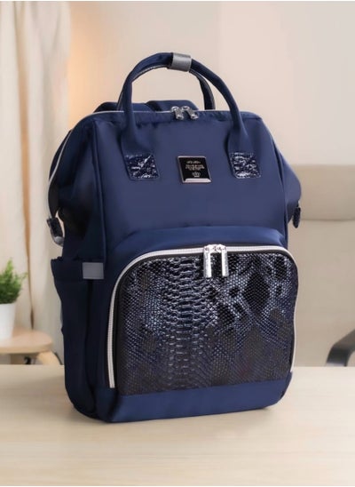 Buy lequeen diaper bag- navy blue in Egypt