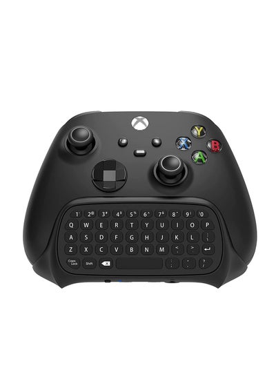 Buy Wireless Keyboard for Xbox Series X/S Controller, for Xbox One/S/Controller Gamepad, 2.4Ghz Mini QWERTY Controller Keyboard Gaming Chatpad in Saudi Arabia