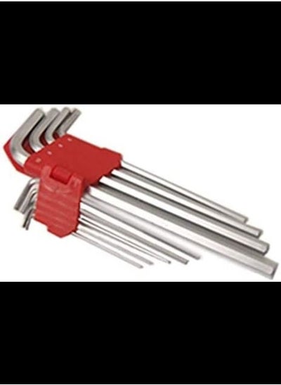 Buy 9pc Hex Allen Key Wrench Set in UAE