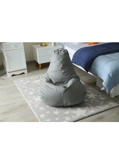 Buy Little Butterfly Kids Canvas Beanbag White 60x75cm in UAE