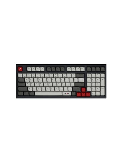 Buy Gaming Wireless keyboard 1STPLAYER LANG MK980 pro (Red PRO Swtich Phantom Gray) in Saudi Arabia