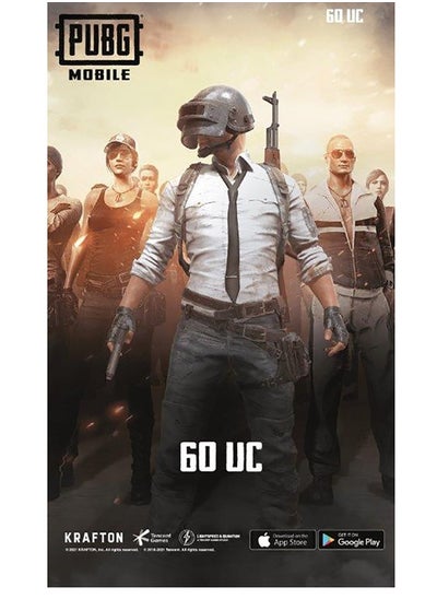 اشتري PUBG 60 UC -  Digital Code - (Delivery Via SMS) في الامارات