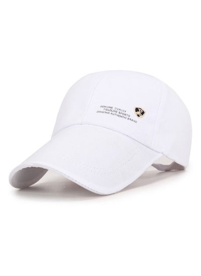 اشتري Baseball Cap for Sports Golf Outdoor for Men and Women White في الامارات