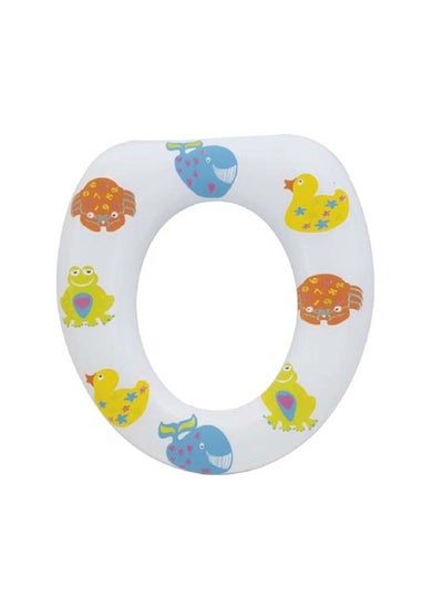 Buy Cartoon Animal Design Baby Soft Toilet Seat for Children Multicolour 1 x 1 x 1 cm 430025 in Saudi Arabia