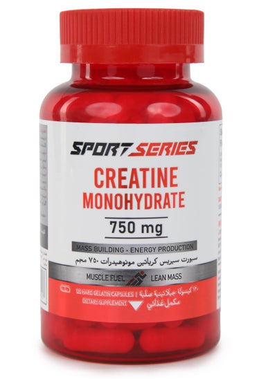 Buy Sport Series Creatine monohydrate - 750 mg Capsules in Egypt