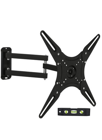 Buy TV Wall Mount Full Motion LCD, LED 4K TV Swivel Bracket for 23-55 inch Screen Size, Compatible with VESA 400x400, 66 lbs Capacity in UAE