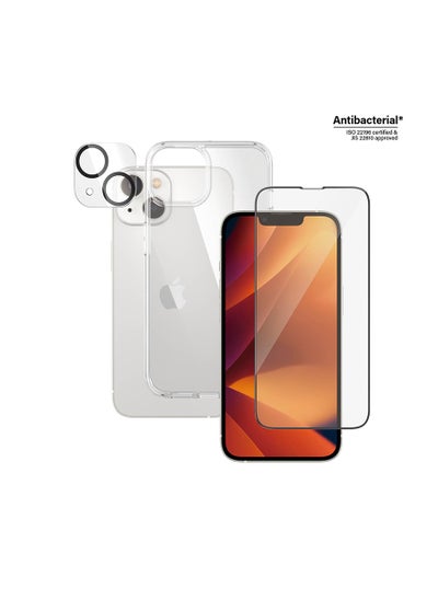 Buy PanzerGlass iPhone 14 protection package - Clear in Saudi Arabia