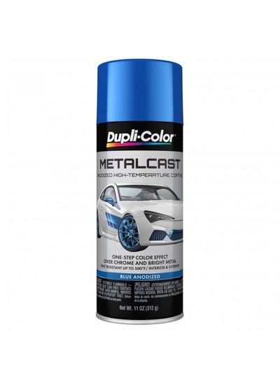 اشتري Dupli-Color Mc201 Metalcast Automotive Spray Paint - Blue Anodized Coating - 11 Oz Aerosol Can في الامارات