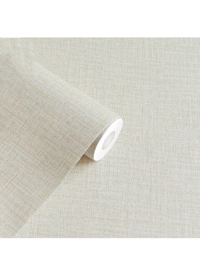 Buy 40cm x 10m Waterproof and Moisture-Proof Solid Color PVC Self-Adhesive Wallpaper in UAE