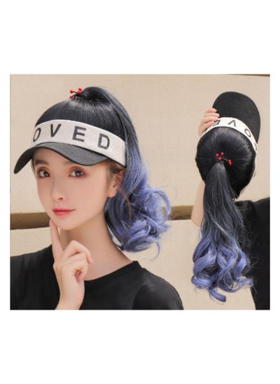 اشتري Summer Fashion Full Head Set Wig Hat في الامارات