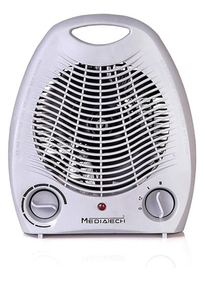 Buy Media Tech MT-001 Electric Fan Heater - White in Egypt