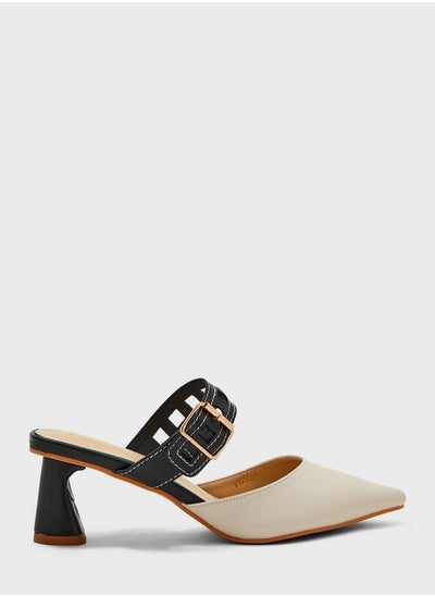 Buy Buckle  Heeled Pumps in UAE