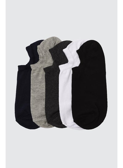 Buy Socks - Multicolor - 5 pcs in Egypt