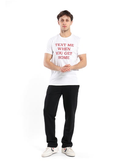 Buy Men R Neck Half Sleeves T-shirt in Egypt