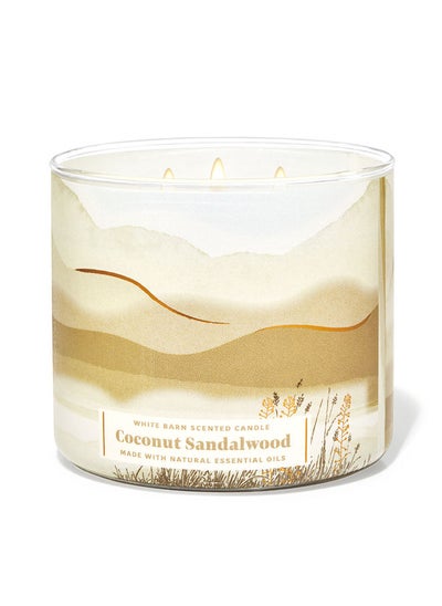 Buy Coconut Sandalwood 3-Wick Candle in Saudi Arabia