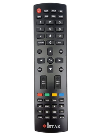 Buy Replacement Remote Control Compatible with iStar Satellite Receivers in Saudi Arabia