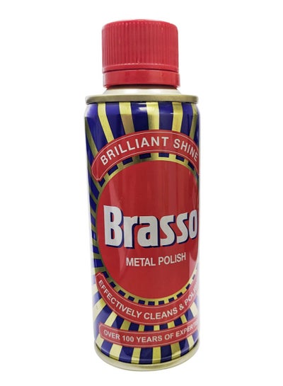 Buy Brasso Multi-Purpose Metal Polish Liquid - 200ml | Brass, Copper, Stainless Steel Cleaner in UAE