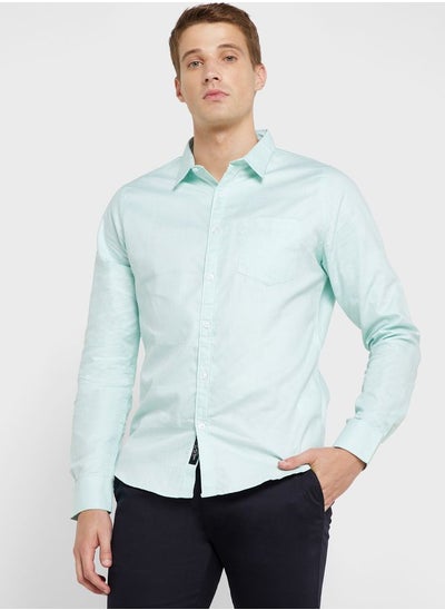 Buy Classic Slim Fit Pure Cotton Casual Shirt in Saudi Arabia