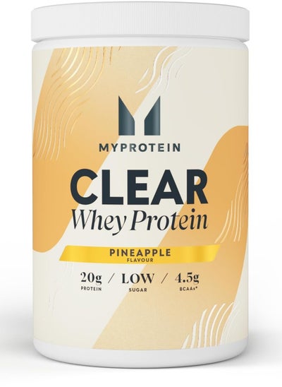 Buy Myprotein Clear Whey Isolate Pineapple Flavour, High Protein - 500g, 20 Servings in Saudi Arabia