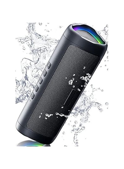 Buy Bluetooth Speaker with HD Sound, Portable Wireless, IPX5 Waterproof, Up to 24H Playtime, TWS Pairing, BT5.3, for Home/Party/Outdoor/Beach, Birthday Gift in Saudi Arabia