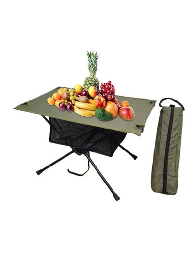 Buy Folding Portable Aluminum Outdoor Picnic Camping Table, with Easy Carrying Bag for Indoor,Outdoor,Camping, Beach,Backyard, BBQ, Party, Patio, Picnic in Saudi Arabia