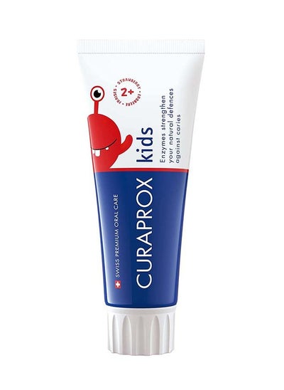 Buy CuraproxChildren's Toothpaste CSKidsStrawberry, 60ml - Strawberry Toothpaste forKids2 + Years with 950 ppm Fluoride - SLS Free, Microplastic Free & Triclosan FreeKidsToothpaste. in UAE