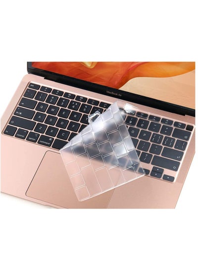 اشتري غطاء لوحة المفاتيح لجهاز MacBook Air 13 بوصة 2021 2020 موديل A2179 A2337 M1 رقاقة MacBook Air 13 بوصة ملحقات 13 بوصة MacBook Air M1 TPU جلد واقي في الامارات