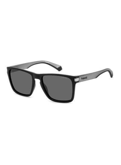 Buy Unisex UV Protection Rectangular Sunglasses - Pld 2139/S Mtbk Grey 56 - Lens Size: 56 Mm in Saudi Arabia