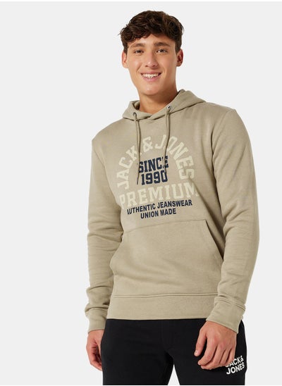 Buy Slogan Print Hoodie in UAE