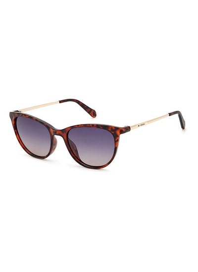 Buy Women's UV Protection Cat Eye Sunglasses - Fos 3127/S Hvn 54 - Lens Size 54 Mm in Saudi Arabia