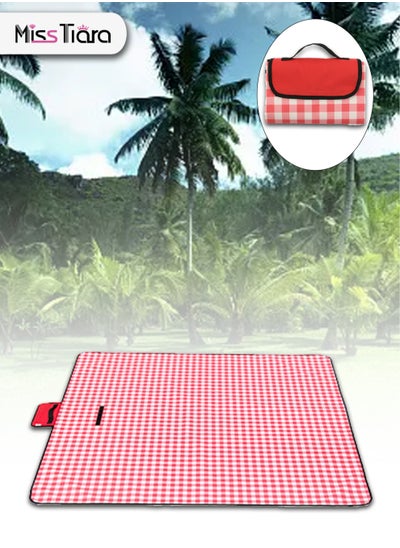 Buy Foldable Waterproof Portable Outdoor Picnic Camping Moisture-Proof Mat 145*200CM in UAE