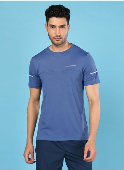 Buy Slim Fit Crew Neck T-Shirt with Double Cool in Saudi Arabia