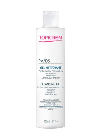 اشتري Topicrem PV body and scalp Cleansing Gel (200ml) في الامارات