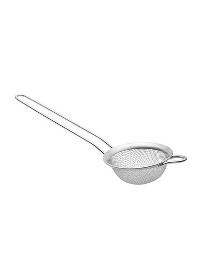 Buy Teapot strainer, Stainless steel tea Filter, Silver, Size 10 Cm in Saudi Arabia