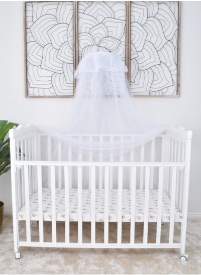 اشتري Wooden Baby Cot في السعودية