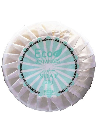 Buy Round Pleat Wrapped Mini Soap Bar For Hotel Amenities in UAE