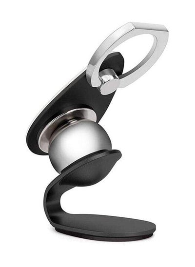 Buy Magnetic Metal Phone Car Mount,Universal 360 Rotation Magnetic Car Cell Phone Stand holder Ring 2 in 1 Metal Finger Ring Grip Phone Stand holder For Smartphones in Saudi Arabia