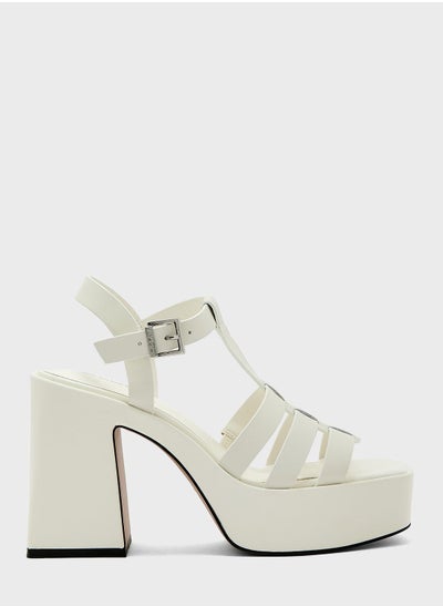 اشتري Jeni Ankle Strap High Heel Sandals في الامارات