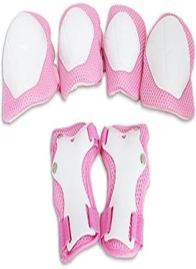 Buy Skating protective set of 6 pcs small - pink in Egypt